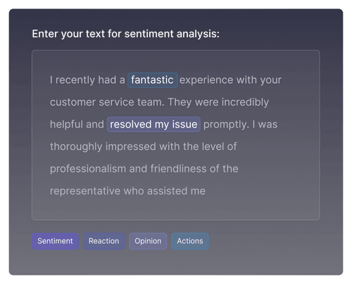 Text Classification - InQuntum AI